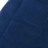 vidaXL Weighted Sleep Blanket in Blue - 13.2 lbs, Brushed
