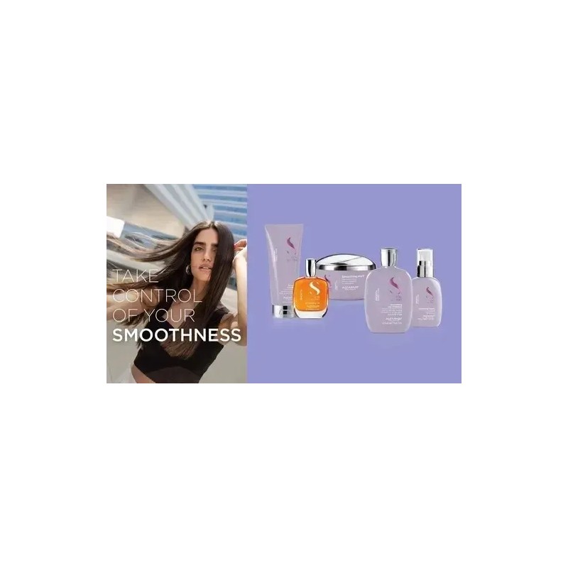 Alfaparf Kit Smoothing Shampoo Mascarilla Y Aceite