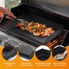 Universal Cast Iron Griddle 17" X 13",Stove Top Griddle for