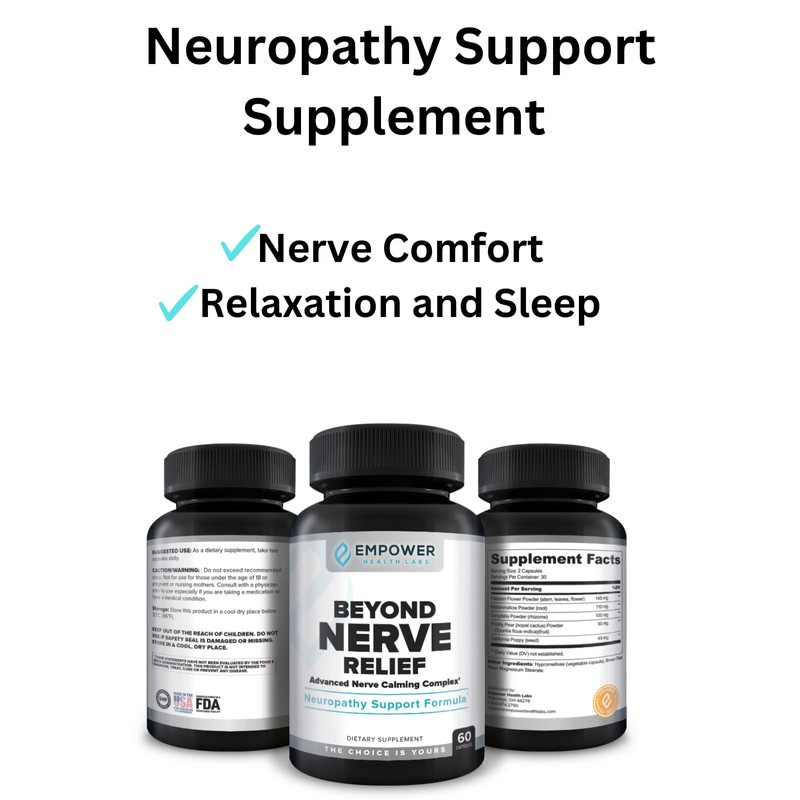 Empower Health Labs Beyond Nerve Relief All-Natural Solution for Nerve
