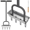 Dolibest Lawn Coring Aerator, Manual Grass Aerating Tool with Stainless