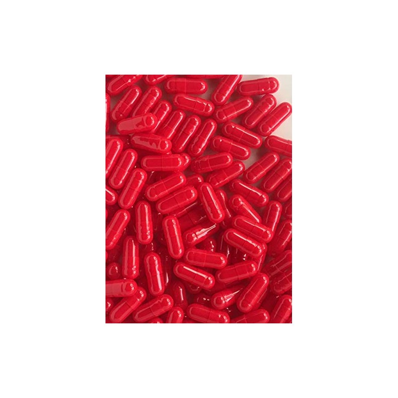 Empty Gelatin Capsules Size 5 Yellow (500)