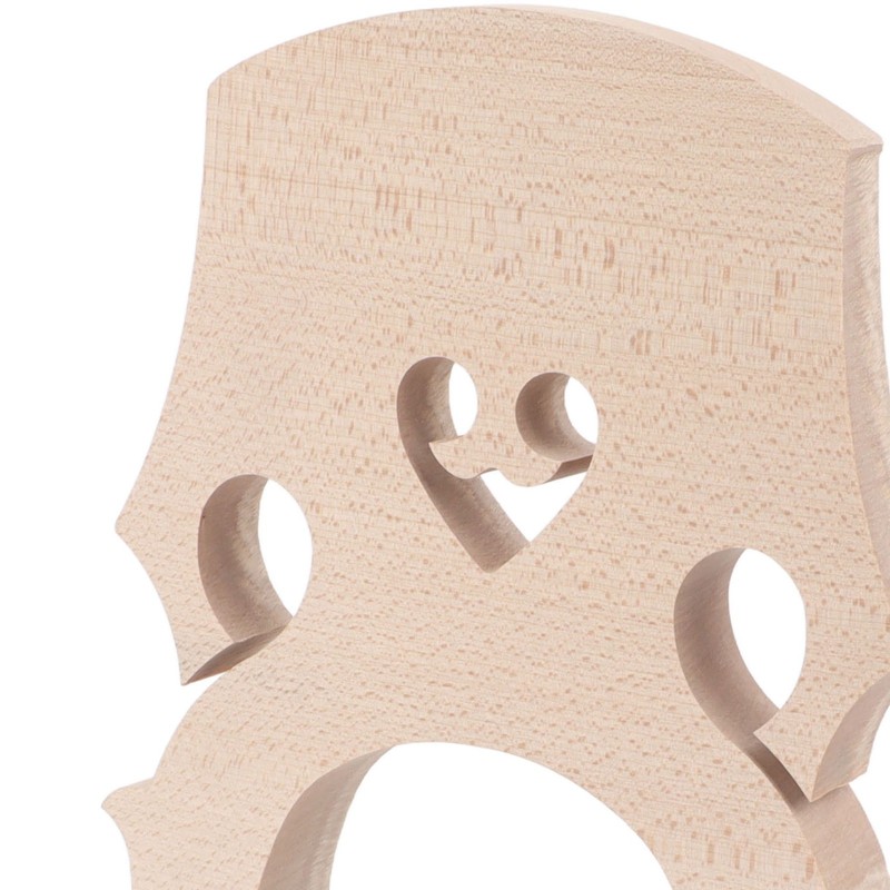 Violin Bridge Maple Wood Adjustable Brass Screw Double Bass Bridge