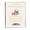 Juliana Silver Plated 1st Communion Album Holds 72 x 6"