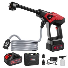 Andeman Cordless Pressure Washer with 3.0Ah Battery, 800 PSI 1.5 GPM Portable Pressure Washer with 6 in 1 Nozzles, Power Washer for Cars, Fences, Driveways, Home, Patios