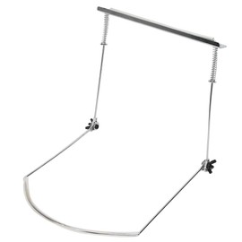 Harmonica Holder,Mouth Organ Holder Harmonica Holding Bracket Harmonica Neck Holder for 24 Holes Harmonica (Silver)
