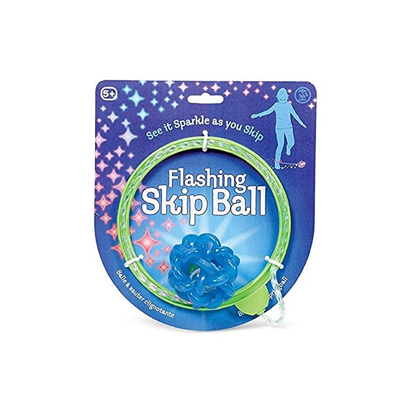 Tobar 17972 Flashing Skip Ball Assorted Colors