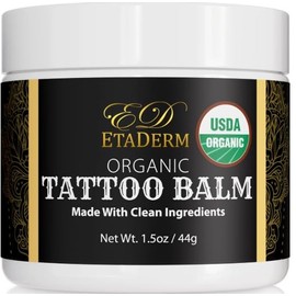 Bálsamo para tatuajes - Bálsamo para el cuidado posterior del tatuaje para hidratación, humectación, suavizado y acondicionamiento de la piel - Loción