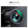 K&F Concept 55mm Blue Streak Filter, Special Effect Filter, Blue