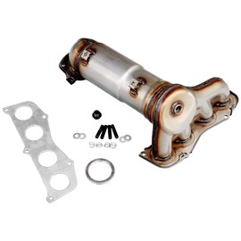 Catalytic Converter Compatible With 2007 2008 2009 Toyota Camry 2.4L 400Cell Ceramic, Toyota Solara 2.4L 2006-2008 Front Left & Right Catalytic Converter (EPA Compliant)