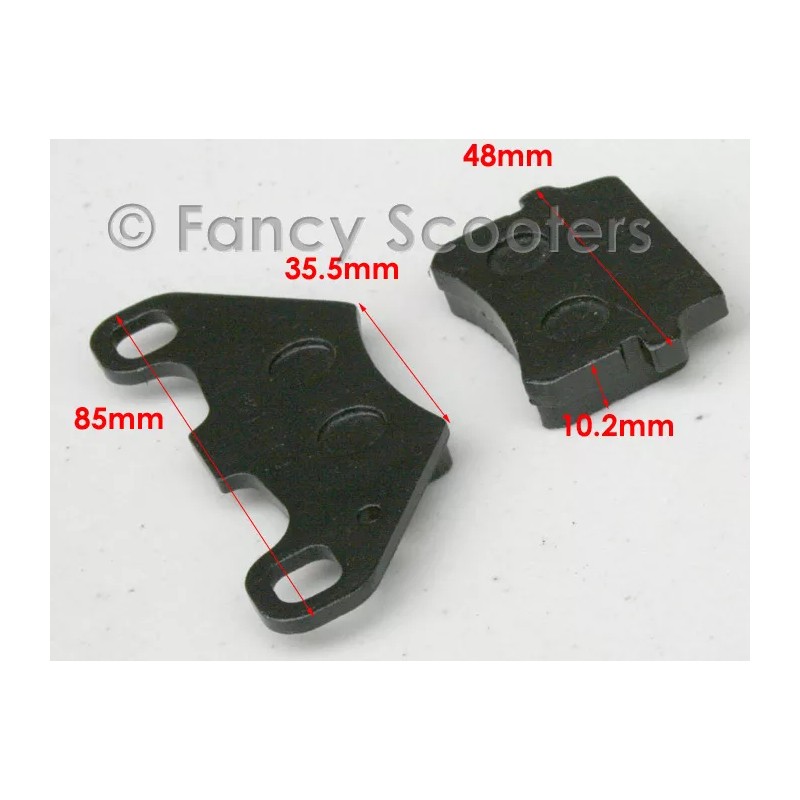 Fancy Scooters FRONT AND REAR BREAK PADS FOR TRAILMASTER XRX