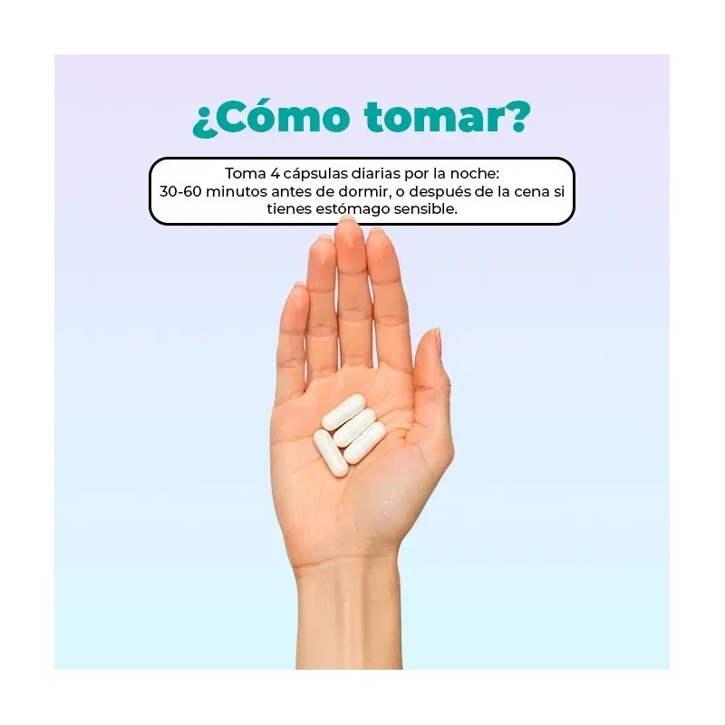 Glicinato De Magnesio + Omega 3 | 60 Capsulas Vcaps®