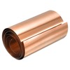 TA-VIGOR 1Pcs Copper Sheet Roll, 2000mm x 100mm x 0.02mm
