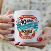 MUGFFINS Taza 40 Cumpleaños -"Me ha llevado 40 años llegar