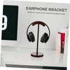 OSALADI Solid Wood Headphone Stand Wireless Earnuds Gaming Headphone Rgb