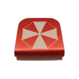 Morale Tags Umbrella Corporation Resident Evil Hat Clip for Tactical Patch Caps (Red)