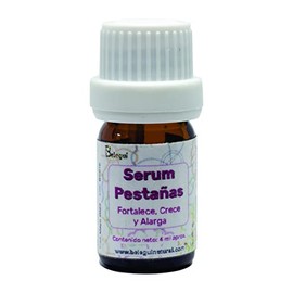 Serum Pestañas Beleguí. Alarga, Crece, Fortalece tus Pestañas y Cejas. Hecho con aceites de almendra, lavanda, bergamota y vitamina E