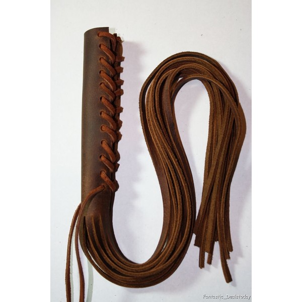 Heavy Duty Brown Leather Motorcycle Lever Covers for Hd Motorcycles