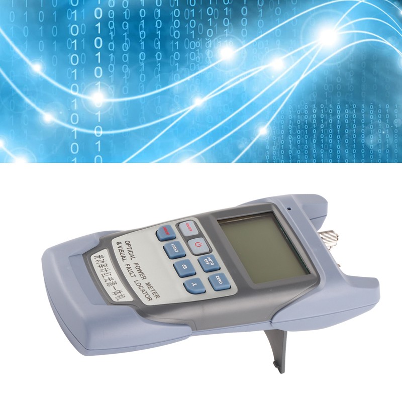 Optical Power Meter 650nm 7 Wavelength High Accuracy Fiber Optic