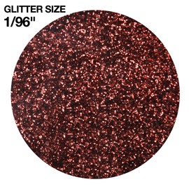 TORC Brown Fine Glitter 4 oz Glitter Powder for Tumblers Resin Crafts Slime Cosmetic Nail Painting Festival Decoration