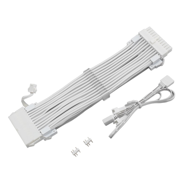 ARGB Extension Cable Strong Conductivity Flexible 24P ARGB Motherboard Power