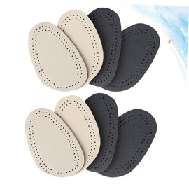 Ipetboom 3sets Non Slip Forefoot Pads for Women Durable Relief Cushions Beige Black Lightweight Design for and 4pairs*3