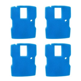 HOLEPU Replacement Sponge Filter Media Pad for VIVOHOME 530 & 660 GPH Pond Pump Filter, Pond Filter Pump Sponge, 4Pcs