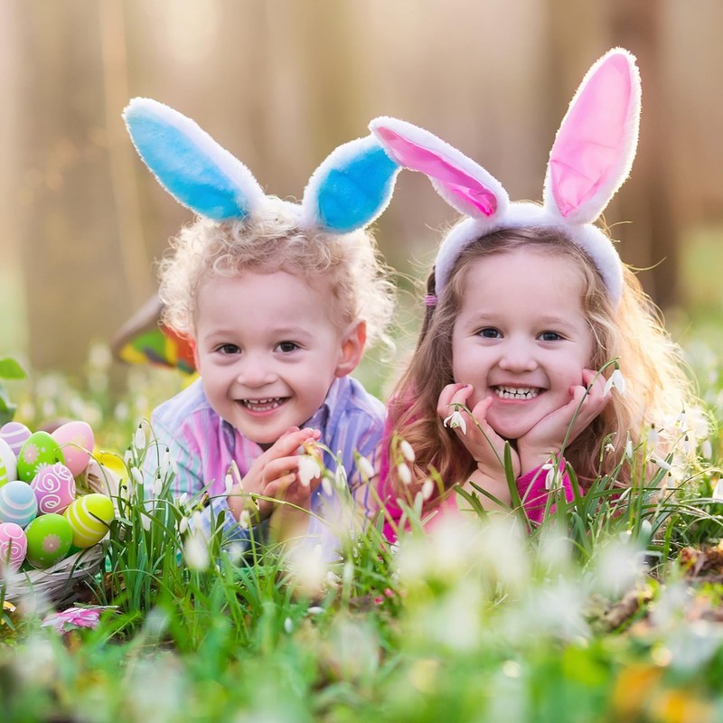 Pack of 24 Easter Eggs for Hanging Easter Eggs