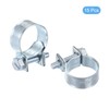 sourcing map 15Pcs Fuel Line Pipe Hose Clamp Clip, 16-18mm