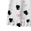 LQSZ Matching Doll and Girl Nightgown Flutter Short Sleeves Nightie