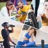Shaker de Proteína HomeChi 700ml Acero Inoxidable Negro con Compartimento