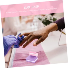 TOVINANNA 50pcs Nail Rasp and Sanding Blocks Multi-color Manicure Files for Professional Nail Care for Salon Use and Home Manicure