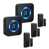 ChunHee Wireless Door Open Alarm Chime 600ft Operating Range 58