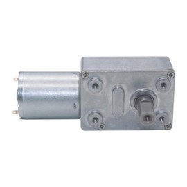 Mini DC Motor 1rpm 12V Small DC Motor JGY370 Wind Turbine DC Motor Electric Gear Small Motor Self-Locking Motor Tool (Color: 12V, Size: 1rpm)