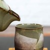 Waza no Kura Kutani Ware Teacup, Silver Color, Purple, Ceramic,