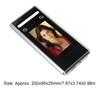 Time Clock Face Recognition Password Attendance Machine 4.3in Touchscreen Infrared