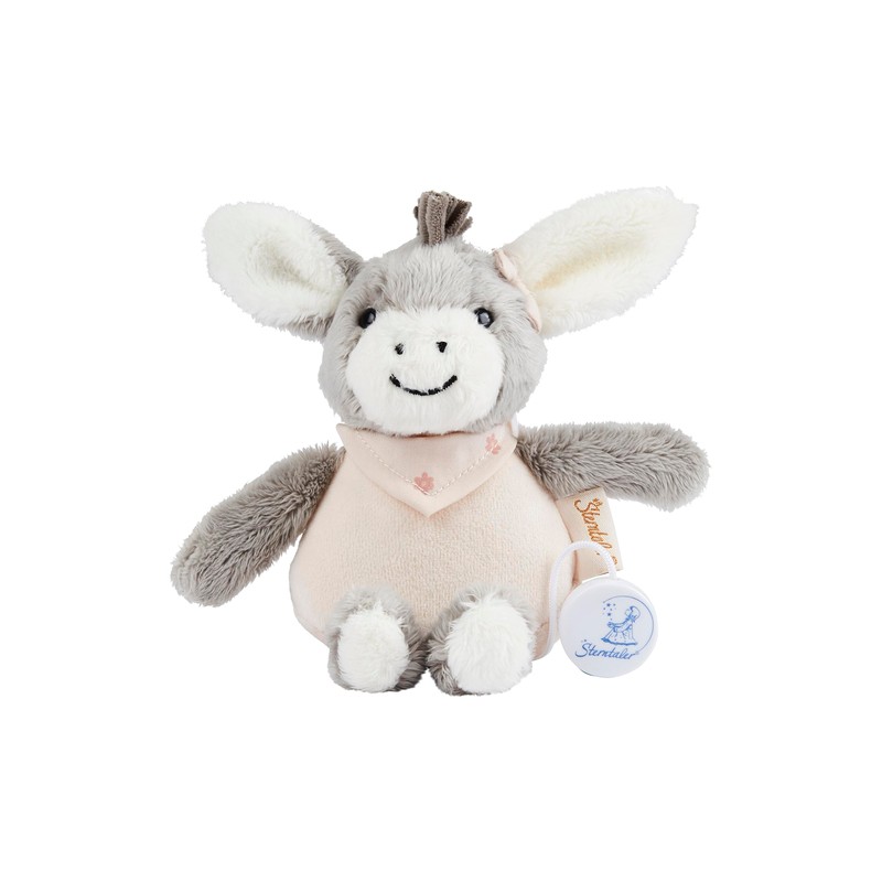 Sterntaler Emmi Girl Small Donkey Music Box Flora Rose