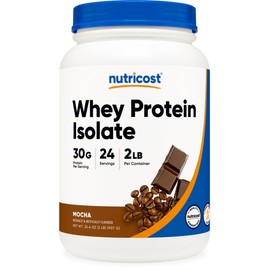 Nutricost Nutricost Whey Protein Isolate (Mocha) 2LBS