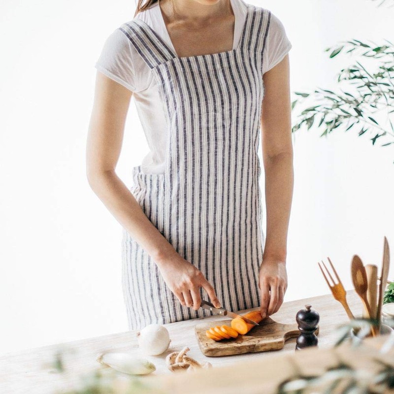 Anita Anston Linen Full Apron A320 [Lino e Lina/Lino e