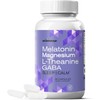 Magnesium Glycinate 275mg Melatonin 5mg L-Theanine 200mg GABA 100mg, Vegan
