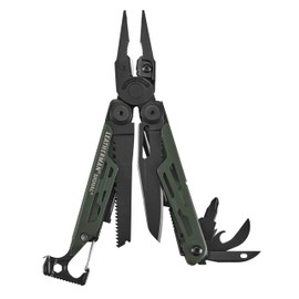LEATHERMAN, Signal, 19-in-1 Multi-tool for Outdoors, Camping, Hiking, Fishing, Survival, Durable & Lightweight EDC, Made in the USA, Topographical Print