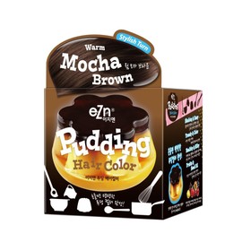 eZn- Tinte para el cabello Pudding, sin amoníaco, semipermanente, kit de bricolaje, incluye queratina, fabricado en