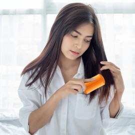 PAVIKE Head Lice Remover Comb, Egg Control Comb, Dandruff Comb, 4 Pcs Double Sided Thin Teeth Comb, Safely Remove Lice, Fleas for Children and Adults, Head Bug Comb for Cats, Lice Remover Combs for