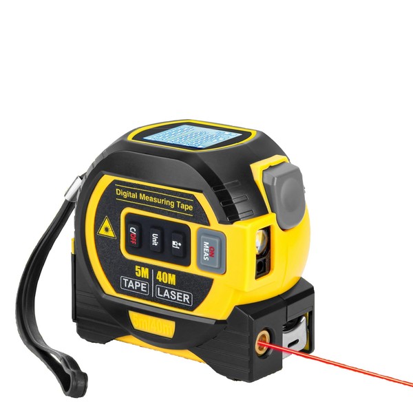 3-in-1 Laser Tape Measure