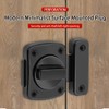 FDEETY Door Latch Door Security Latch Lock Interior Rotary Latch