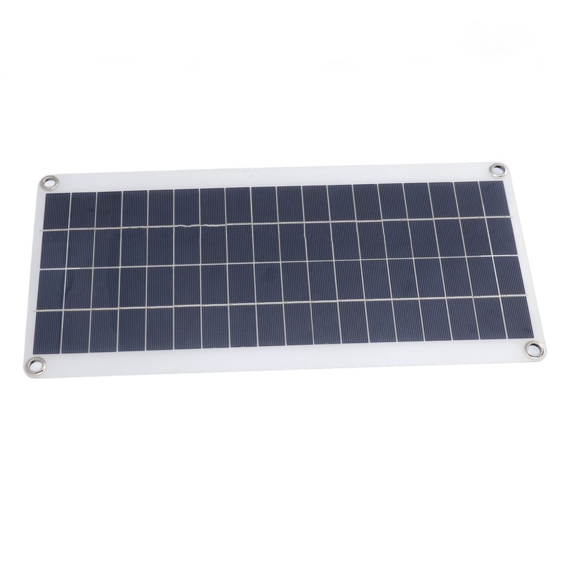 8W Solar Panel Kit Flexible Bendable Monocrystalline Portable Solar Battery