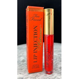 Too Faced Lip Injection Extreme Lip Plumper Tangerine Dream - 0.14oz - NIB