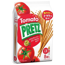 "Pretz" Ripe Tomatoes 4.7oz 5pcs Japanese Pretzel Snack Ninjapo