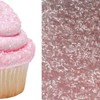 Light Pink Edible Sprinkle Glitter Shimmer Sparkle Flakes for Cakes