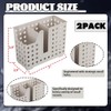 Veumoie 2 Pack Dishwasher Basket for Straw and Chopstick Dishwasher